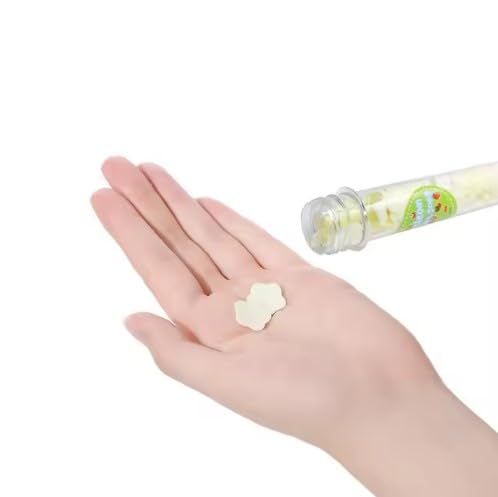 SMARAN Travel Paper Soap Sheets - 2PCS Flower Design in Tube Bottle, Portable Hand Washing Soap for Outdoor, Camping, Hiking, Travel, Kids, Office & Emergency Use - Image 3