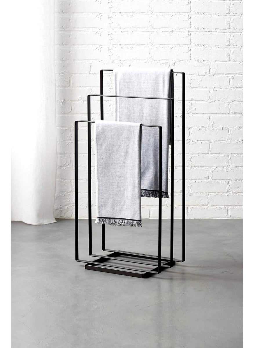 3Art Metal Decorative Metal Footed Hanger - Set of Three Footed Towel Rack - Bathroom Hanger - Mute Uşak  - Image 2
