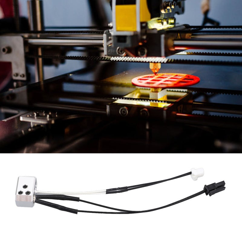 Hotend Heater Block Kit Aluminum Heating Block with 24V 40W Heater Cartridgea Thermistor Silicone Sleeve for Prusa MK4 - Image 5