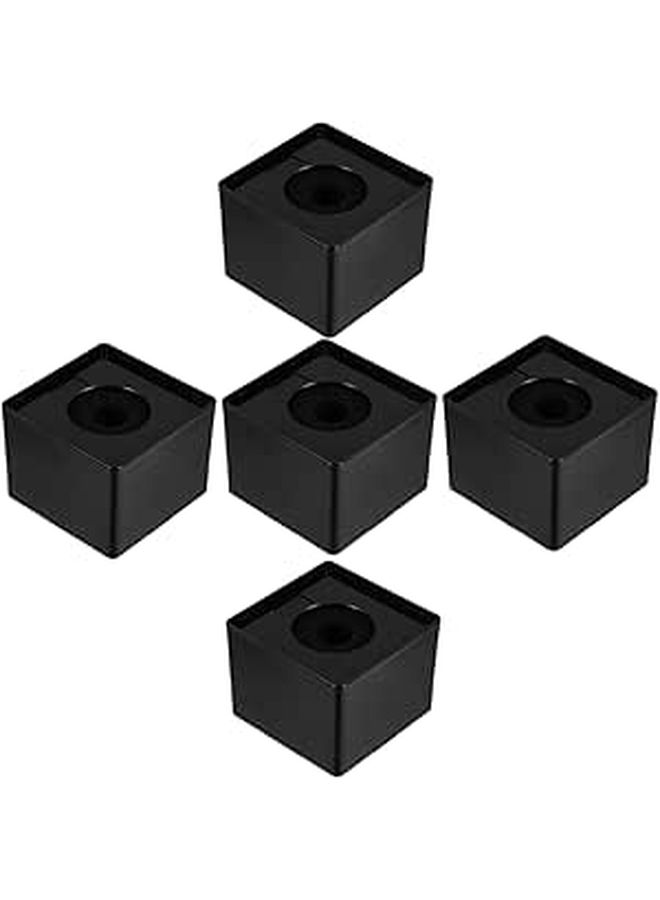 5 Pcs Square Cube Microphone Flags Portable Mic Flag Stations for Interview Hosts Reporters - Image 1