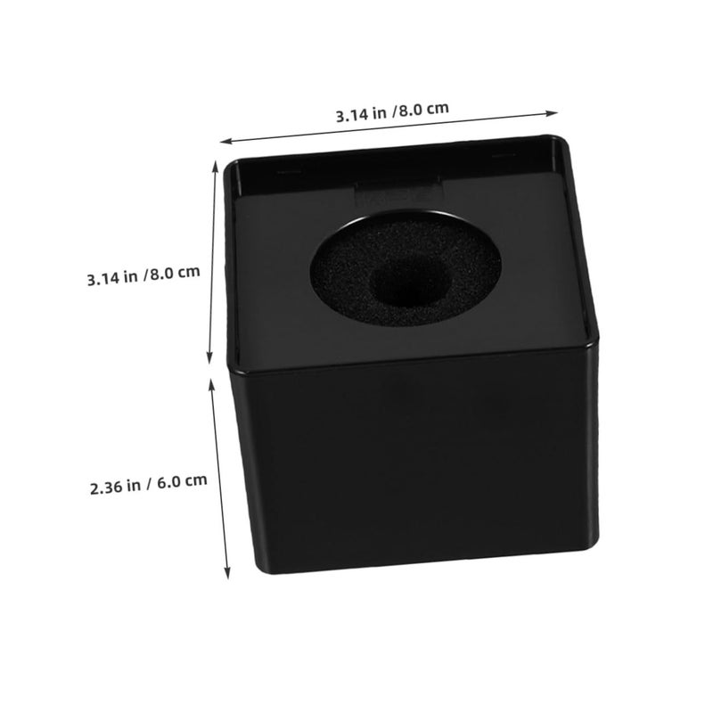 5 Pcs Square Cube Microphone Flags Portable Mic Flag Stations for Interview Hosts Reporters - Image 3