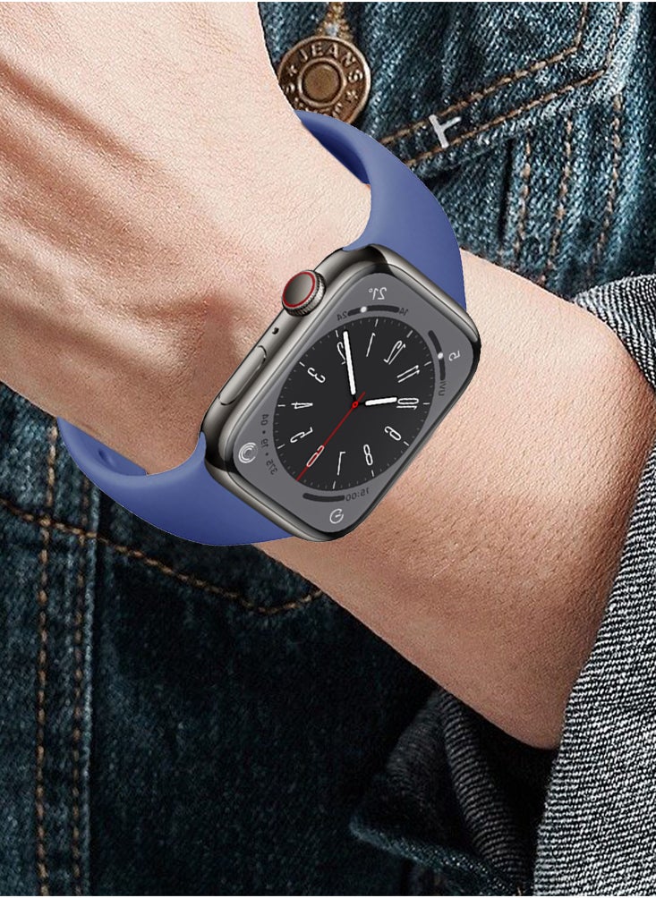 Perfii 5 قطع من سوار الساعة البديل لساعة Apple Watch مقاس 49/45/44/42 مم سلسلة 8/7/6/5/4/SE  - Image 3