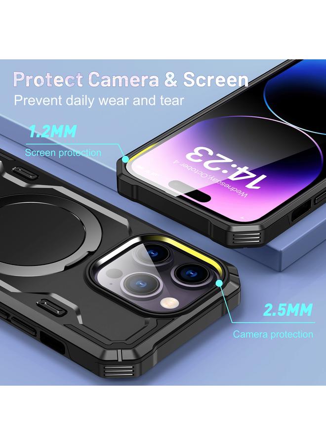 اس-توب جراب لهاتف iPhone 13 Pro Max Patronus MagSafe حامل مغناطيسي للهاتف - Image 3