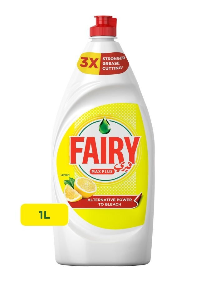 Fairy سائل غسيل الصحون بالليمون بلس مع قوة بديلة للتبييض - Image 1