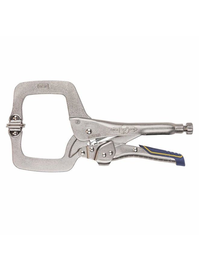 IRWIN VISE-GRIP Welding Pliers, Fast Release, C-Clamp with Swivel Pads, 11-Inch (IRHT82586) - Image 5