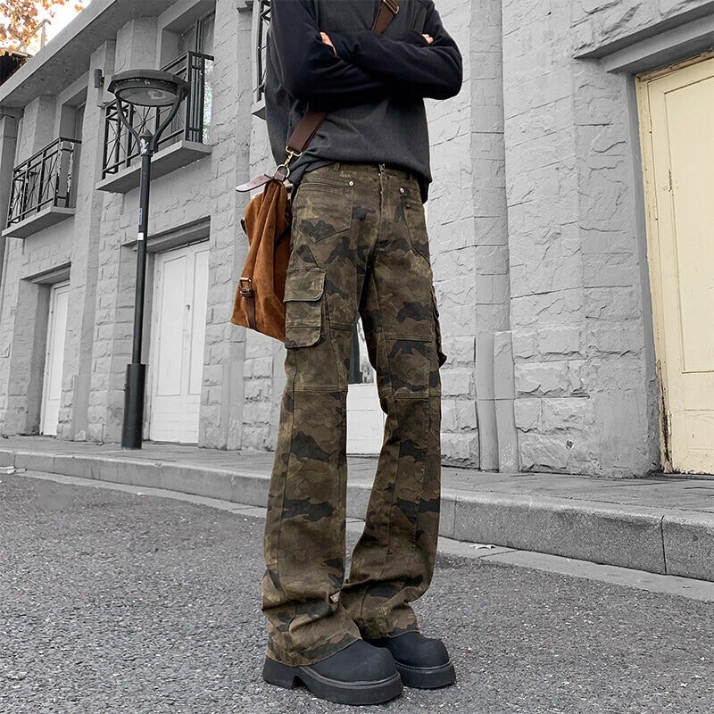 Unisex Classic Denim Jeans Loose Fit Daily Outdoor Wear - Image 4