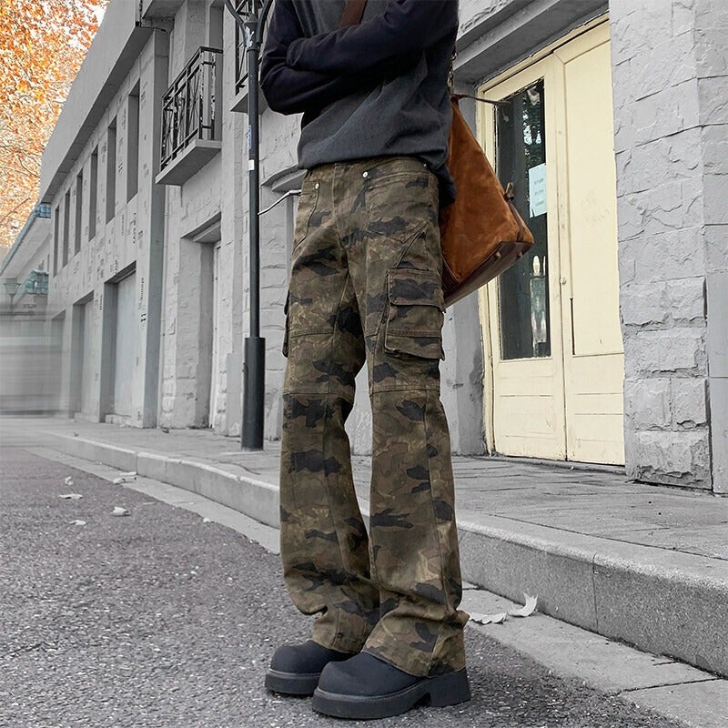 Unisex Classic Denim Jeans Loose Fit Daily Outdoor Wear - Image 3