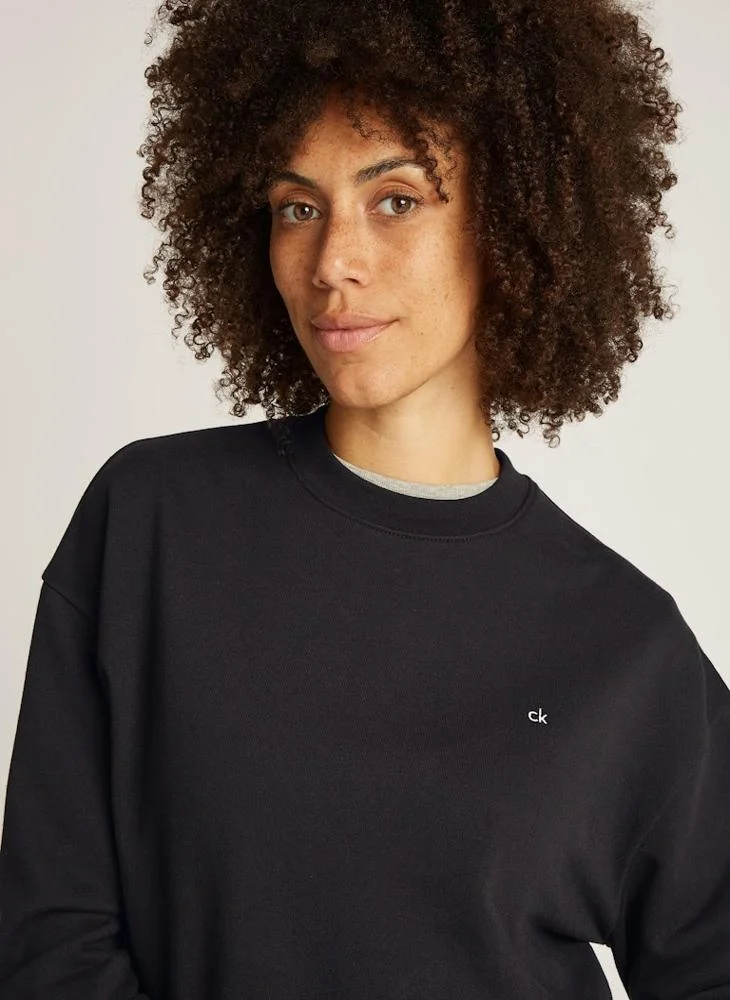 كالفن كلاين Crew Neck Knitted Sweatshirt