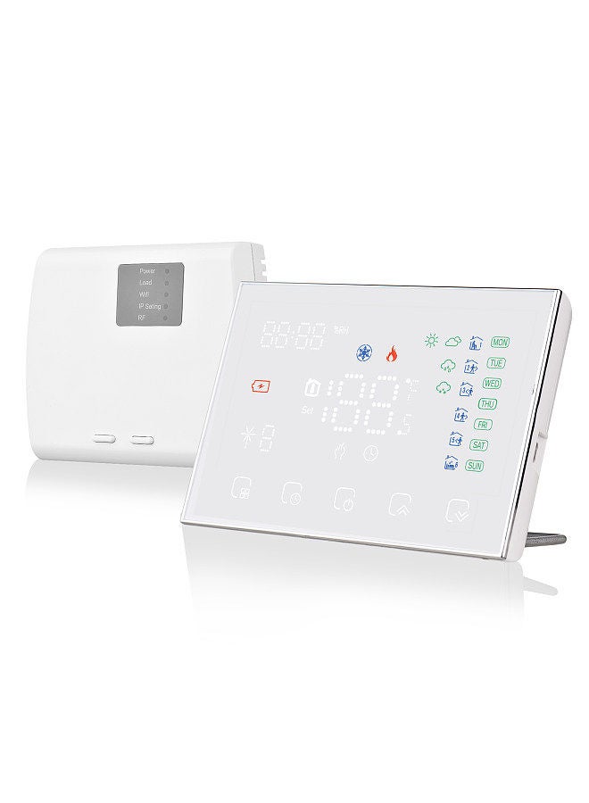 Generic Programmable Smart Digital Thermostat Room Temperature Controller with LED Touchscreen WiFi Connection Replacement Gas Boiler Electric Heating  - Image 3