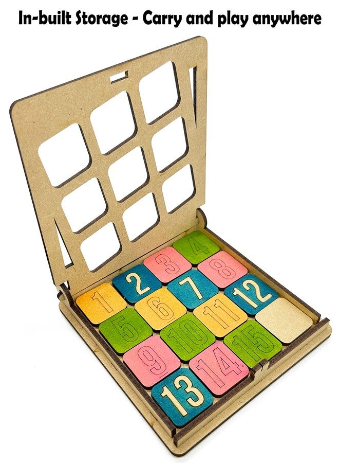 Funvention- for Little Scientist in Every Kid Funvention DIY Fifteen Pocket Travel Game for Kids 4+ Ys, Fun Learning Educational Board Game, Best Birthday Return Gifts - Image 3