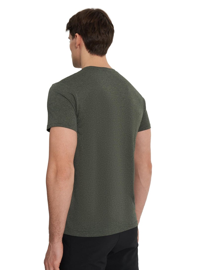 Outventure Men’s Malachite T-Shirt – Lightweight, Breathable Fabric, Classic Fit, Soft & Comfortable for Outdoor & Casual Wear - Image 4