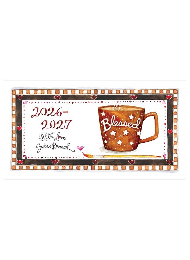 TF Publishing Cal 2026-2027- Susan Branch Small Monthly Pocket Planner - Image 1