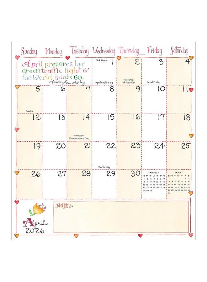 TF Publishing Cal 2026-2027- Susan Branch Small Monthly Pocket Planner - Image 5