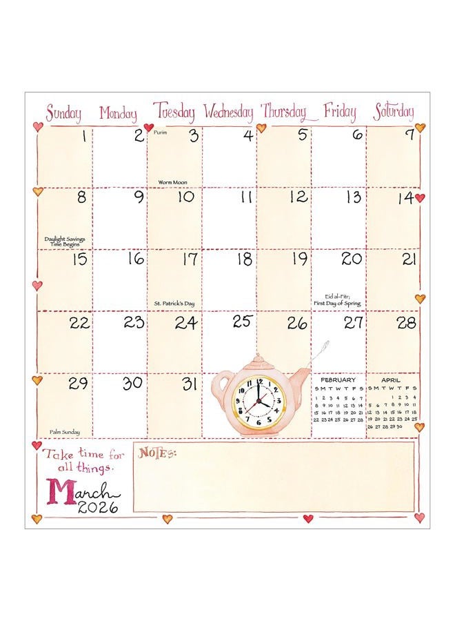 TF Publishing Cal 2026-2027- Susan Branch Small Monthly Pocket Planner - Image 4