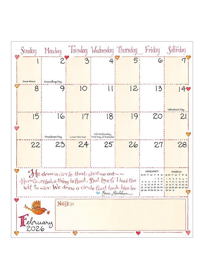 TF Publishing Cal 2026-2027- Susan Branch Small Monthly Pocket Planner - Image 3