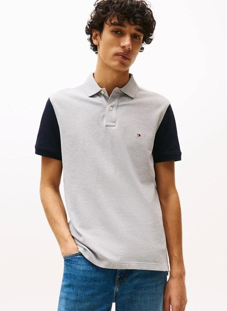 تومي هيلفيغر Regular Fit Stretch Cotton Polo