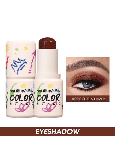 1 Piece Waterproof Eyeshadow Mineral Pearlescent Pigment 09 Coco Shimmer