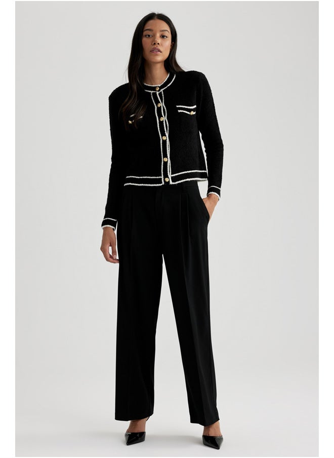 DeFacto - Woman Wide Leg Woven Trousers - Image 1