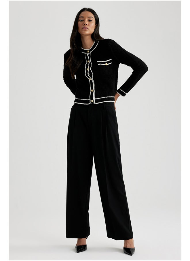 DeFacto - Woman Wide Leg Woven Trousers - Image 1