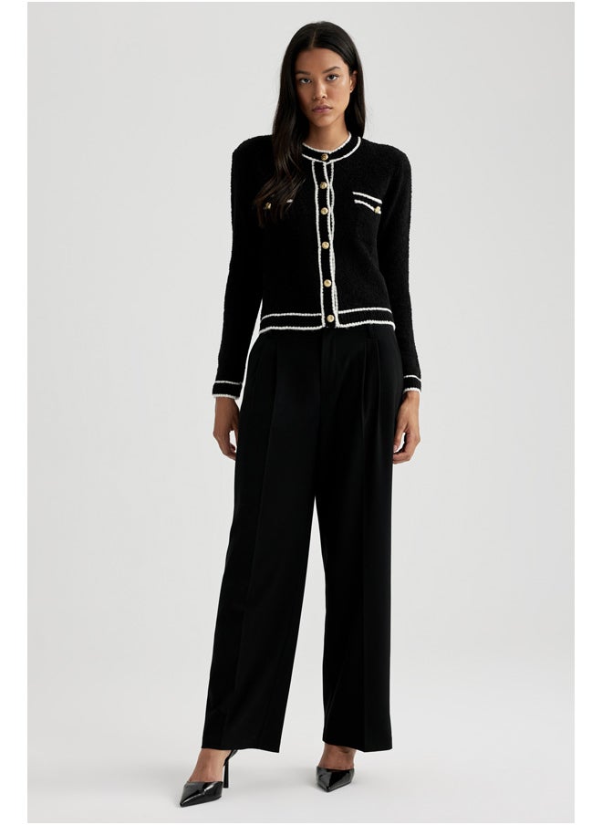 DeFacto - Woman Wide Leg Woven Trousers - Image 1