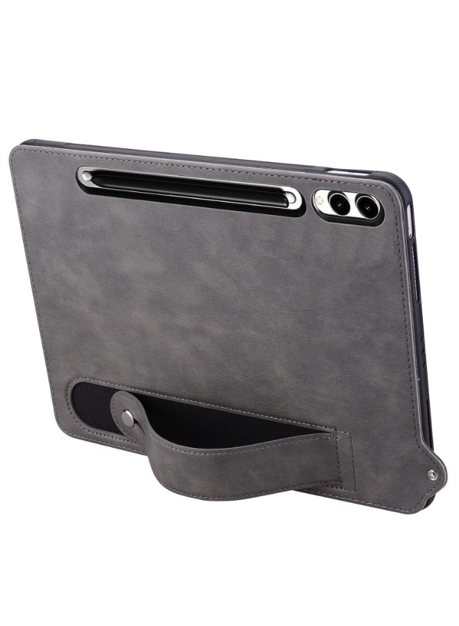 عام غلاف متوافق مع Samsung Tab S11 Ultra 14.6 إنش، غطاء لوحي مع حامل ورباط معصم، واقٍ من الصدمات، مقاوم للاحتكاك وملائم بشكل مريح - Image 4