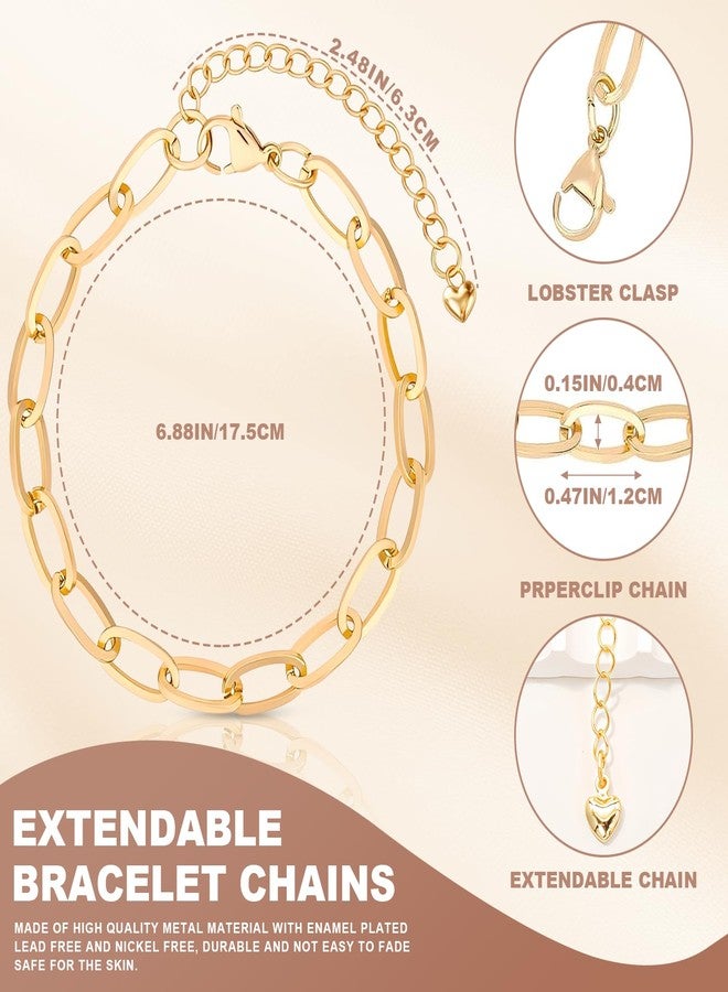 PPVWEY 450 PCS Charm Bracelet Making Kit for Women, Jewelry Making Kit Including Paperclip Chain Bracelet, Assorted Charms Bulk, Letter Pendants, Jump Rings for Bracelet Making,DIY Crafts Supplies - Image 3