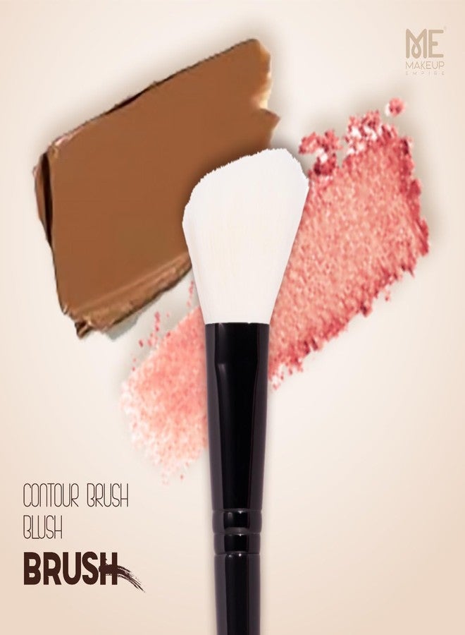 JUST GOLD Justgold Professional Powder Contour Brush Fluffy Angled with Ultra Soft Synthetic Bristles Wooden Handle and Single Stroke Blending Contouring Bronzing #19 - Image 4