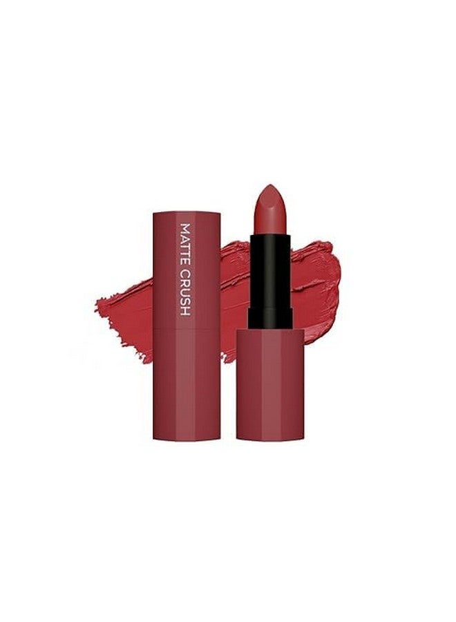 Lui Pui LUIPUI Matte Crush Lipstick - 24 Vibrant Matte Shades, Long-Lasting & Non-Drying Formula (SHADE 17) - Image 1