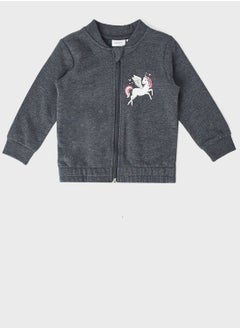 Kids Unicorn Print Sweatshirt