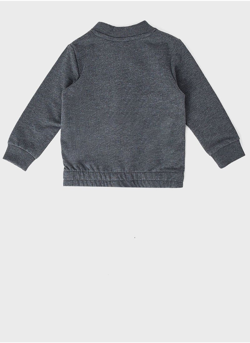 NAME IT - Kids Unicorn Print Sweatshirt - Image 1