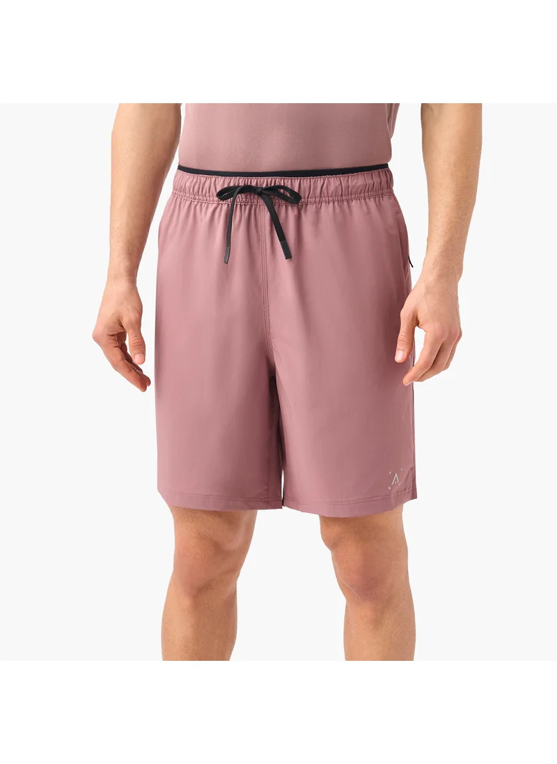ادوت من سبلاش Solid Shorts with Drawstring Closure and Pockets