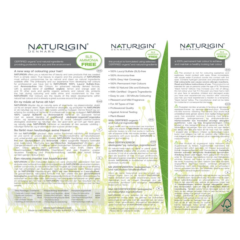 Naturigin Permanent Hair Color, 7.4 Copper Blonde, Ammonia Free, 100% Gray Coverage, Nourishing Natural Formula, For All Hair Types, Long-Lasting, Vegan & Cruelty-Free, (Packaging may vary) - Image 4