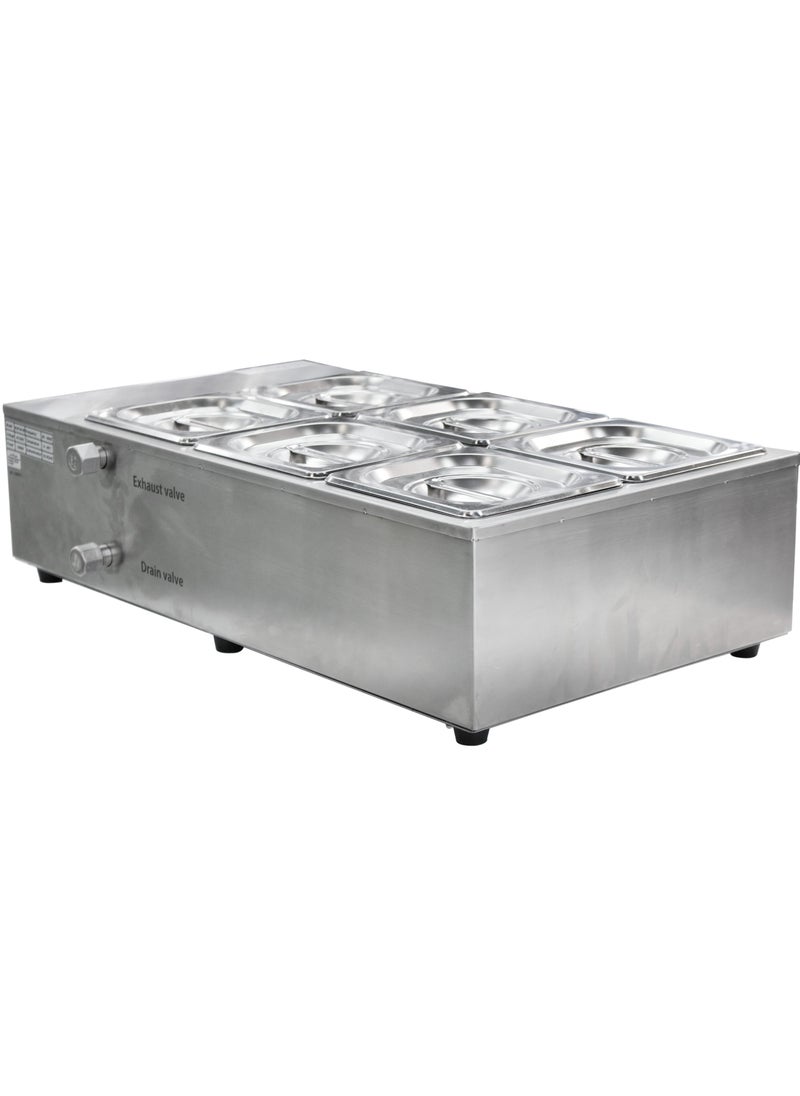 Grace - Commercial Chocolate Tempering Machine,1000W Chocolate Melting Machine With Temperature Control 6 Compartment - Image 1