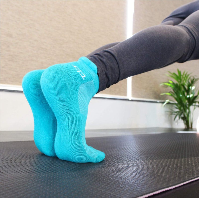 HEELIUM Bamboo Multicolor Socks For Women, Ankle Length, Odour-Free & Breathable, Padded Base & Anti-Bacterial, 3X Softer Than Cotton Socks - Image 2