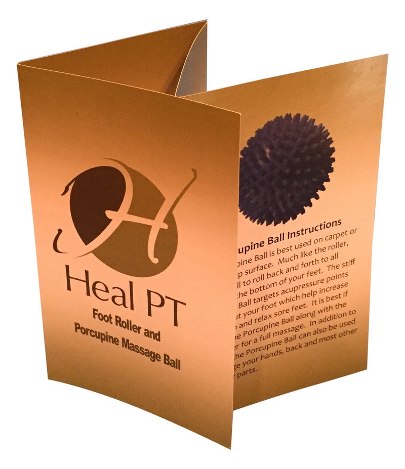 HealPT أسطوانة تدليك القدم لتخفيف آلام التهاب اللفافة الأخمصية - Image 5