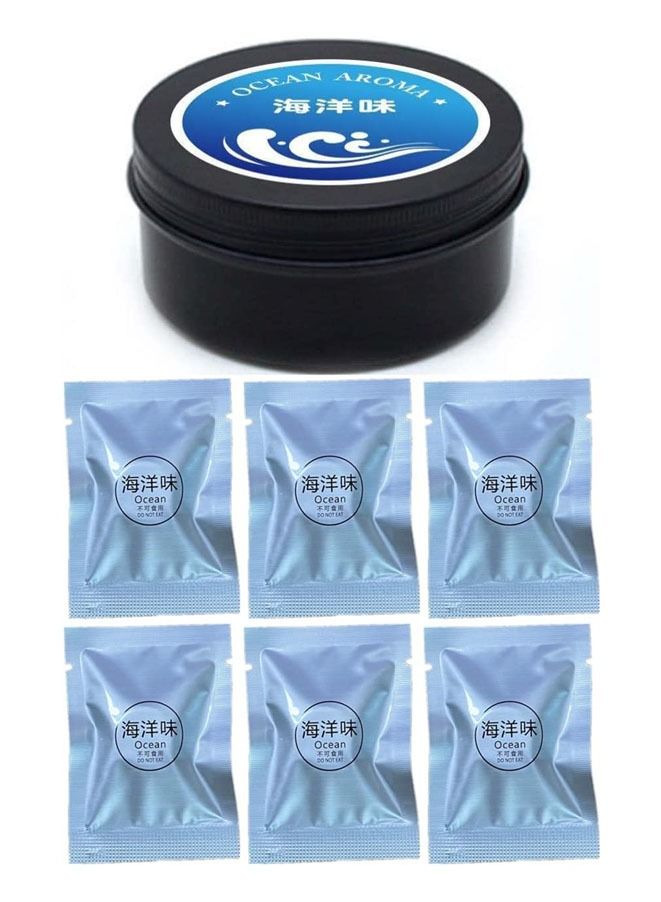 6PCs Car Air Freshener Replacement Tablets Ocean Smell - Image 1