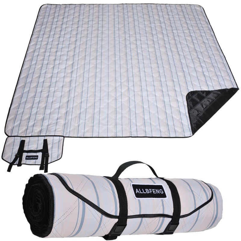 ALLBFENG Large Picnic Mat, Outdoor Camping Mat, Tent Mate. Easy to Carry and Store, Water-Resistant, Dust-Proof Sand-Proof, Machine Washable. Thickened. For Picnics, Lawns, Concerts, Outdoor Adventures. - Image 1