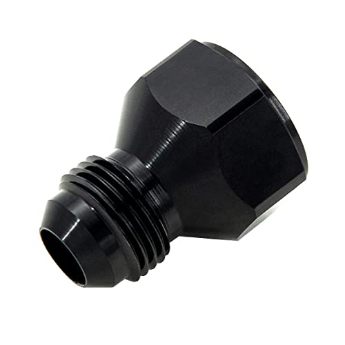 YSIL 8AN Female to 6AN Male Flare Reducer Adapter Fuel Hose Fittings Aluminum Black 2PCS - Image 4