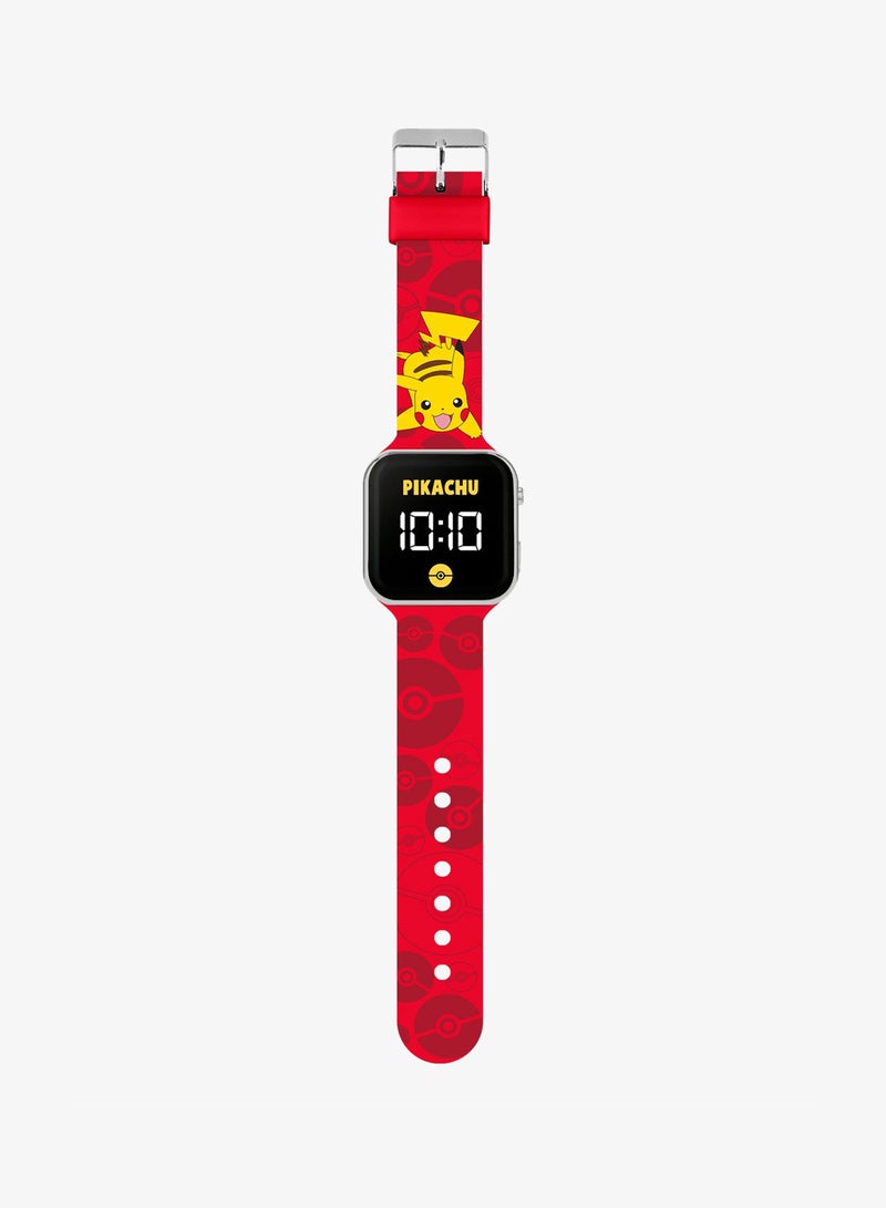 Pokemon Pokémon LED Printed Strap Boys Watch - POK4405 - Image 2
