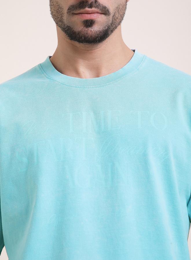Difference of Opinion Men Oversized Acid Wash Printed T-Shirt - Image 5