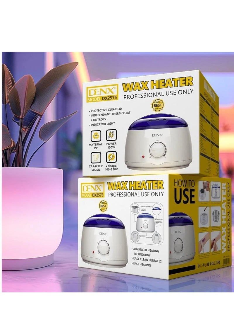 Denx Hair Removing Wax Heating Machine 100 Watt with 500 ml Capacity - Image 3