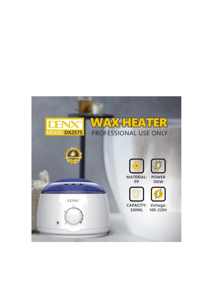 Denx Hair Removing Wax Heating Machine 100 Watt with 500 ml Capacity - Image 2
