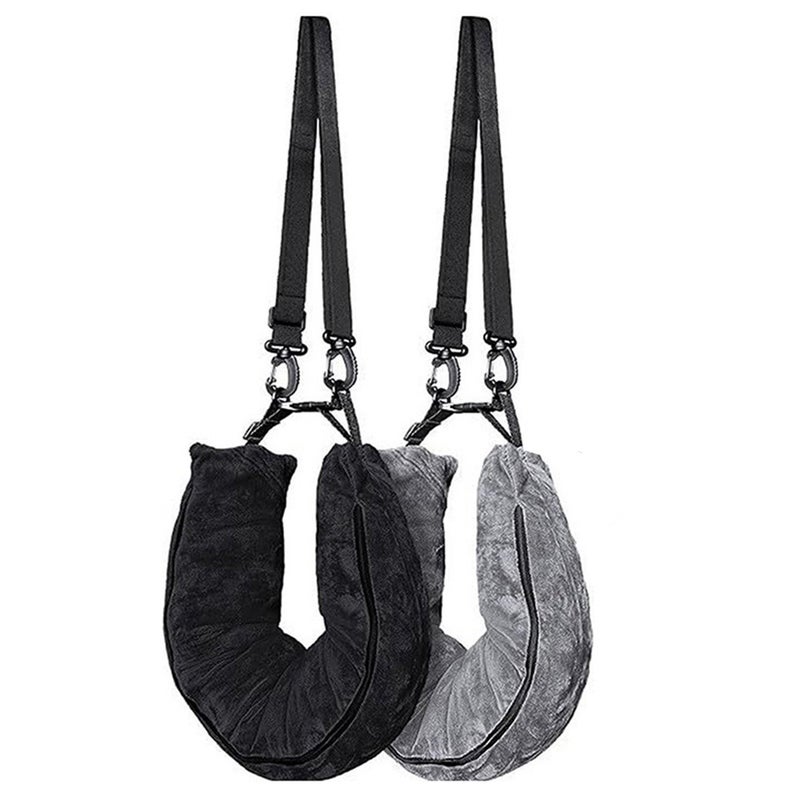 New Travel Headrest Soft Plush Filled U-Shaped Portable Pillow for Luggage and Outdoors - Image 4