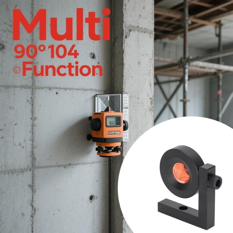 90 Degree Right Angle Mini Prism L Bar Level Surveying Equipment for Total Stations - Image 5