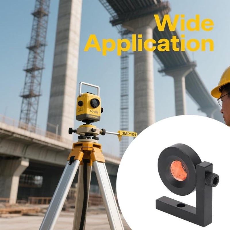 90 Degree Right Angle Mini Prism L Bar Level Surveying Equipment for Total Stations - Image 4