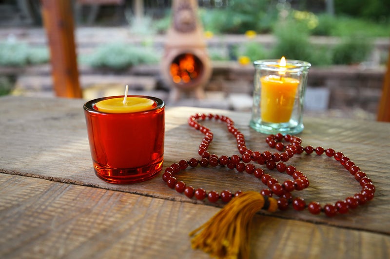 Bluecorn Beeswax Bluecorn 100% Pure Beeswax Votive Candles | Natural Beeswax Candles  Yellow Beeswax Votives  Bulk Candles 36-Pack | Long Burn (12+ Hours) | Soy  Paraffin  & Fragrance Free | Handmade in Colorado  - Image 4