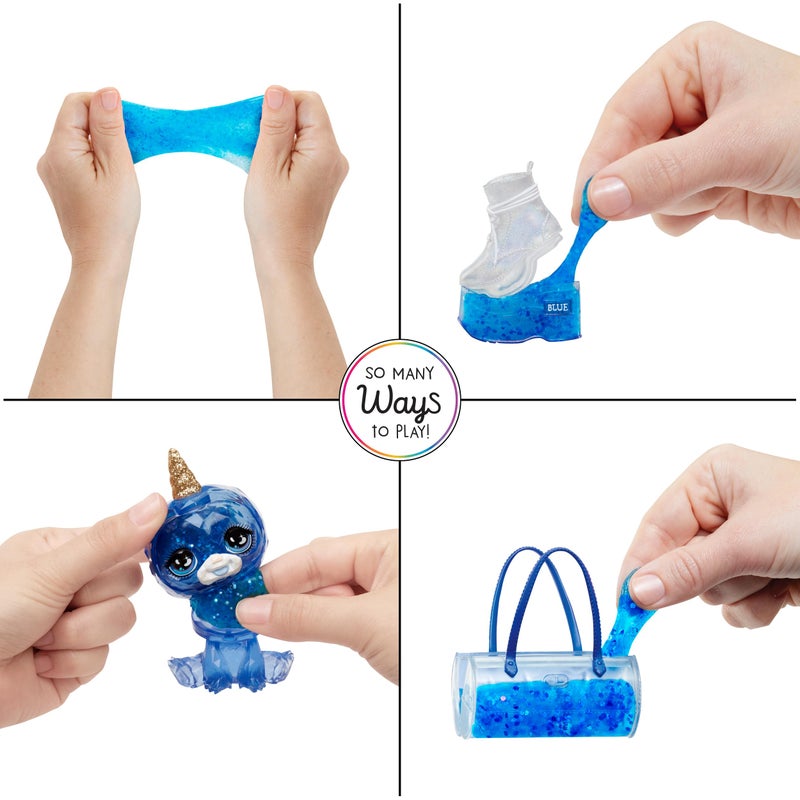 Rainbow High Skyler Blue with Slime Kit Pet 11 Shimmer Posable Fashion Doll with DIY Sparkle Slime Magical Yeti Pet Fun Play Accessories Great Toy Gift for Girls Kids Ages 412 Years - Image 4