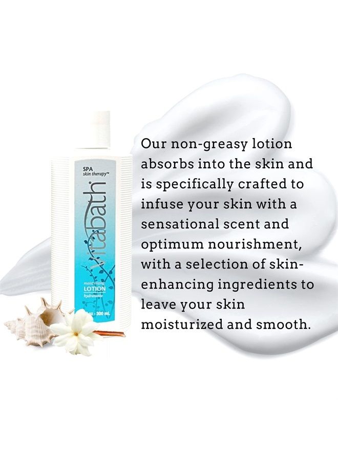 Spa Skin Therapy Everyday Skincare Set Moisturizing Shower Gel Wash, Reviving Lotion & Exfoliating Body Scrubber Pouf - Refreshing Foam Cleanser & Dry Skin Hydration for Women & Men