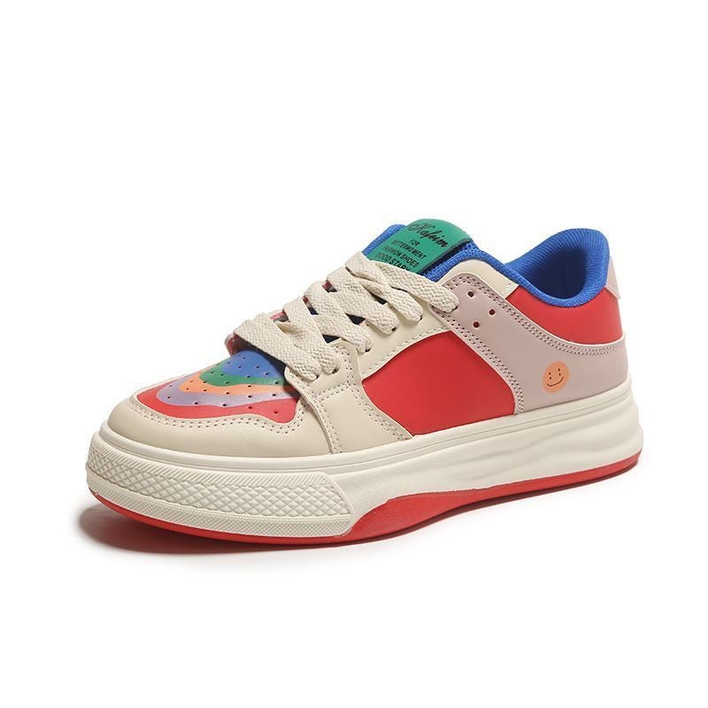 Women's Two-tone Low Top Sneakers 2025 Spring - Image 5