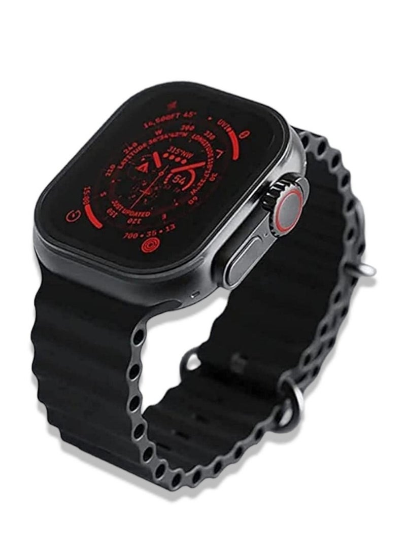 Generic M8 PRO Ultra New Ultra 8 Pro Smartwatch Series 8 | S8 49mm 1.91" | Compass | NFC | IP68 Waterproof | Smart Sensor | Smart Watch with Ocean Strap  - Image 1